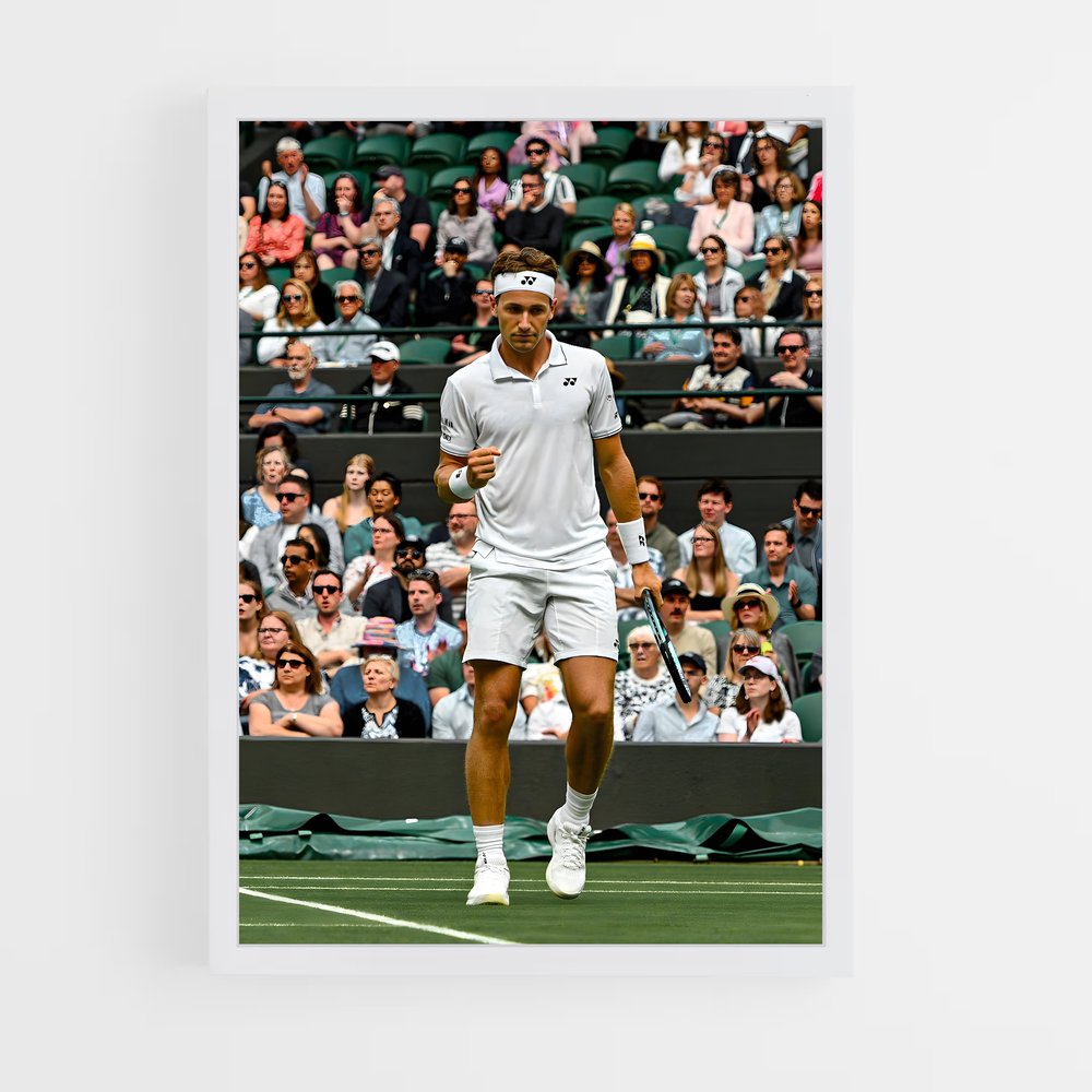 Poster Casper ruud fluide – affiche Tennis (vue 3)